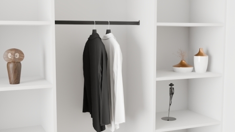 Celebert Elan Bøjlestang Sort - Fleksibelt mål